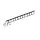 Bronco Protection plate axle for flail mower 77-12490