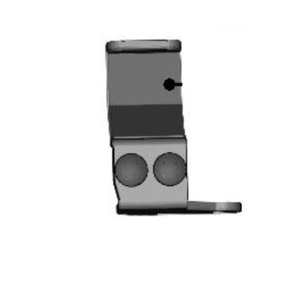 DFK Gas spring holder assembly Right Can-Am Maverick Trail