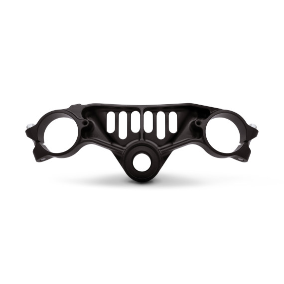 Aluminum top triple clamp Yamaha YZF R7 “Race” 21-23 - BLACK